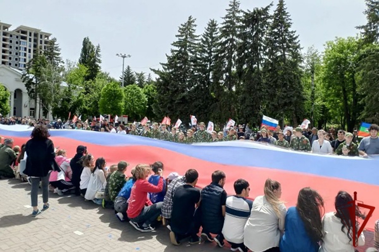 Ветераны Росгвардии присоединились  к автомотопробегу в Карачаево-Черкесии