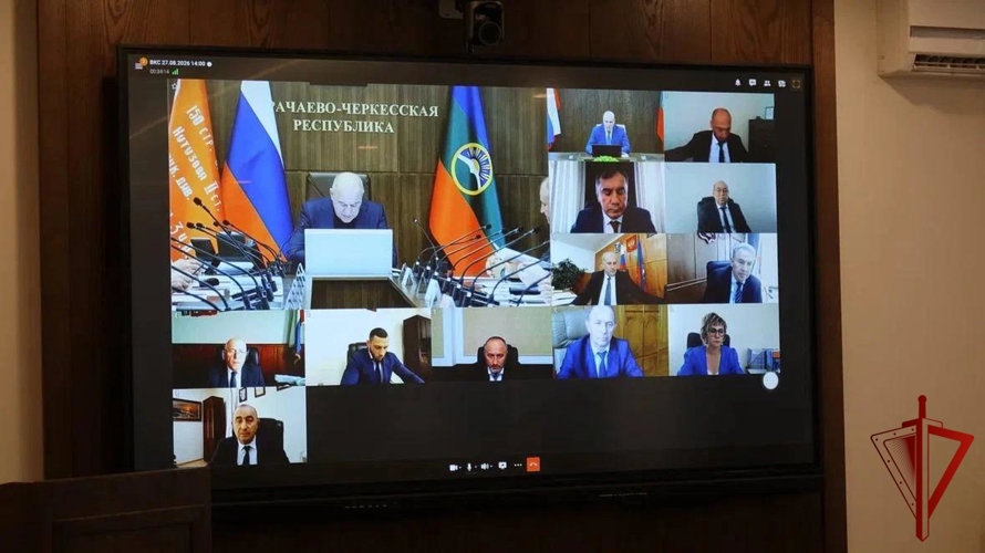 Начальник Управления Росгвардии принял участие в заседании АТК под председательством главы Карачаево-Черкесии