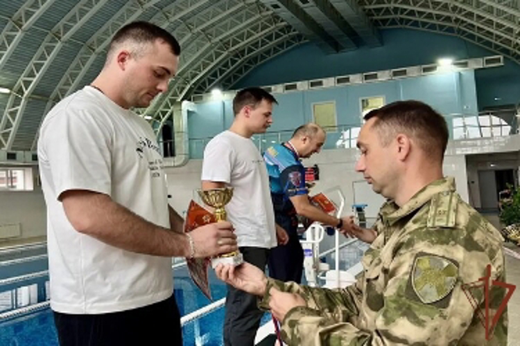 Завершился чемпионат Северо-Кавказского округа Росгвардии по плаванию