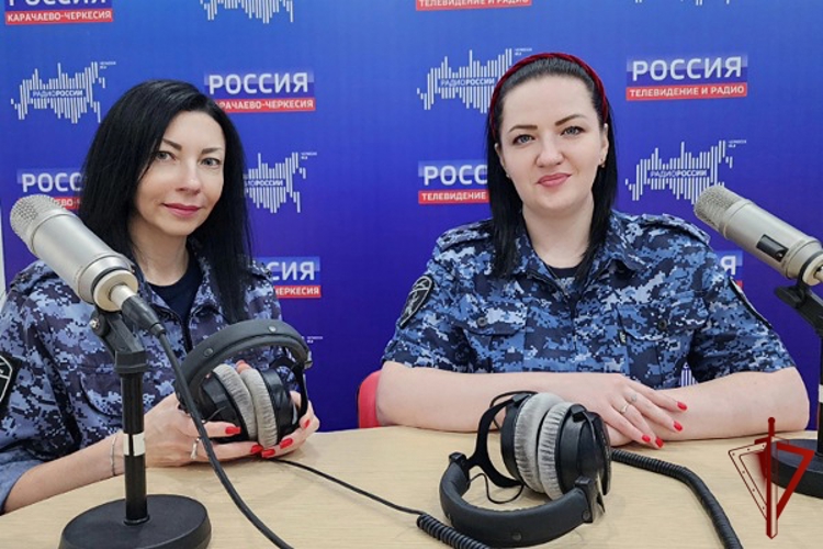 Ведомственная радиорубрика «В эфире Росгвардия» продолжает свою работу в Карачаево-Черкесии 
