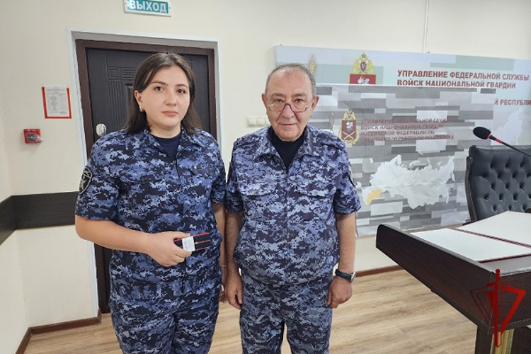 В Управлении Росгвардии по Карачаево-Черкесской Республике состоялось вручение государственных наград и присвоение званий