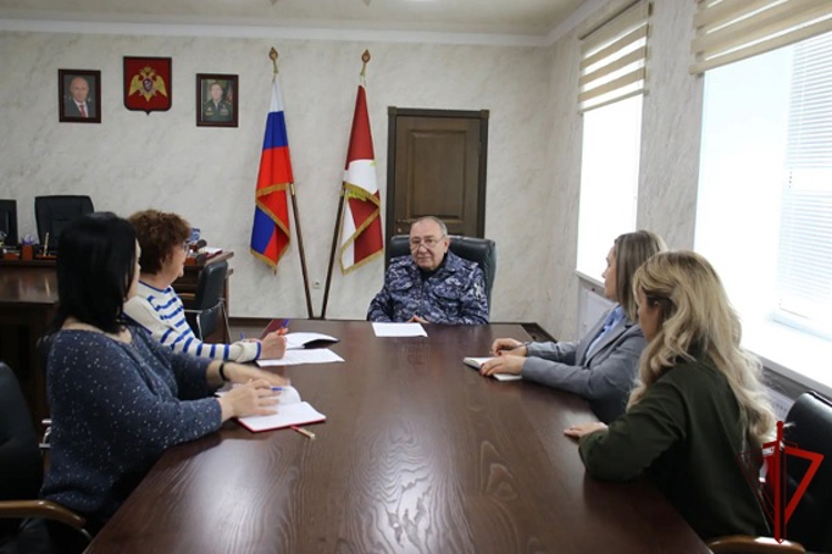 В Управлении Росгвардии по Карачаево-Черкесской Республике состоялась пресс-конференция начальника территориального органа